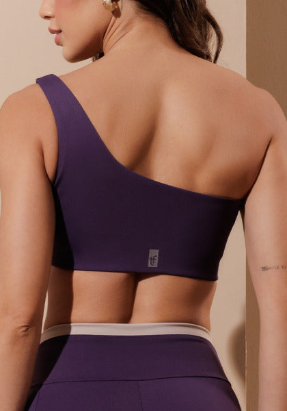 Top Slim com Ombro Único Timeless
