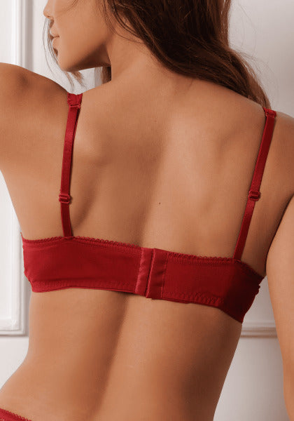 Sutiã Meia-Taça Em Renda Fancy