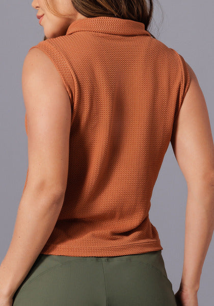 Regata Polo com Zipper