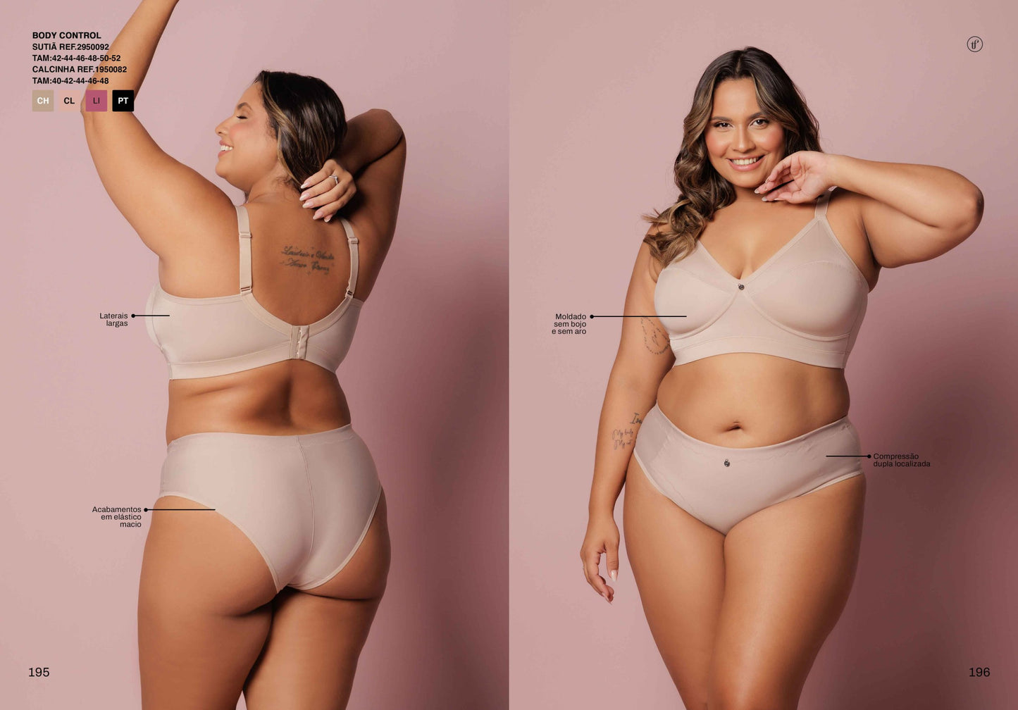 Sutiã Sem Bojo Com Base Estruturada Body Control