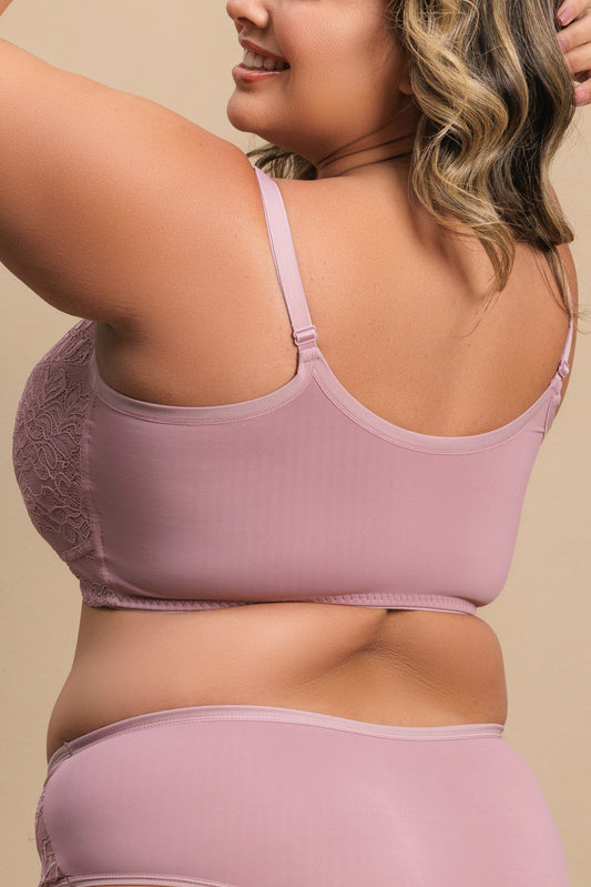 Sutiã com Fecho Frontal e Bojo Removível Belle Femme