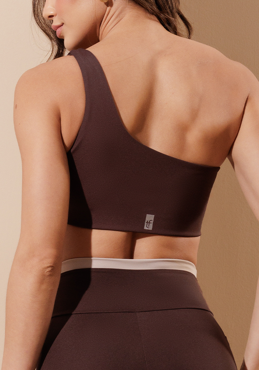 Top Slim com Ombro Único Timeless