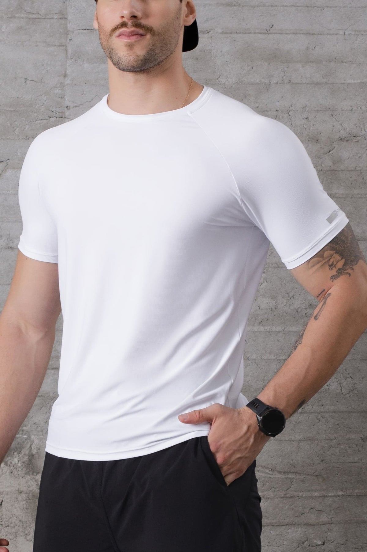 Camiseta Tech Grafiato Raglan Origem