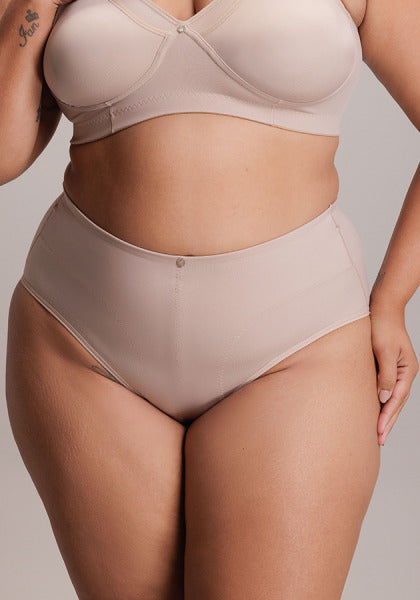 Calcinha Modeladora Com Cós Duplo Body Control