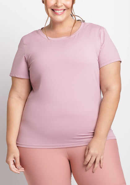 Blusa Abertura nas Costas Plus