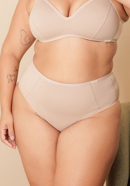 Calcinha Alta Power Frontal Basic Plus