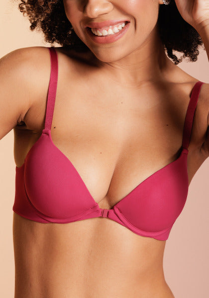 Sutiã Push-Up Com Fecho Frontal Light Sensation