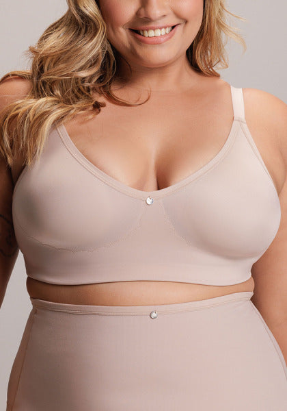 Sutiã Sustentação Sem Bojo e Sem Aro Body Control