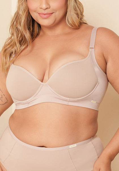 Sutiã Meia-Taça Extensão Do Bojo Basic