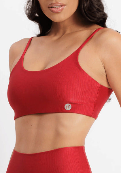 Top Alças Finas Torcido Infinity