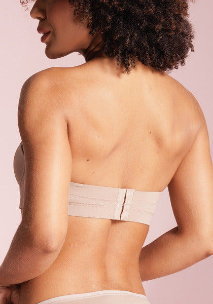 Sutiã Tomara Que Caia Renda No Bojo e Laterais Largas Essencial