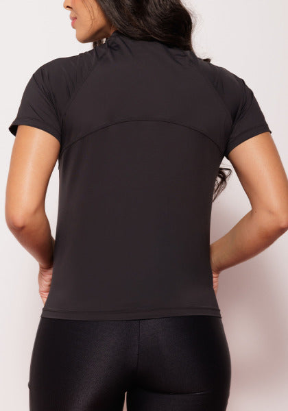 Blusa Básica com Recortes Anatômicos UV