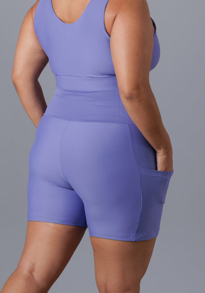 Short Básico com Bolsos Action Plus