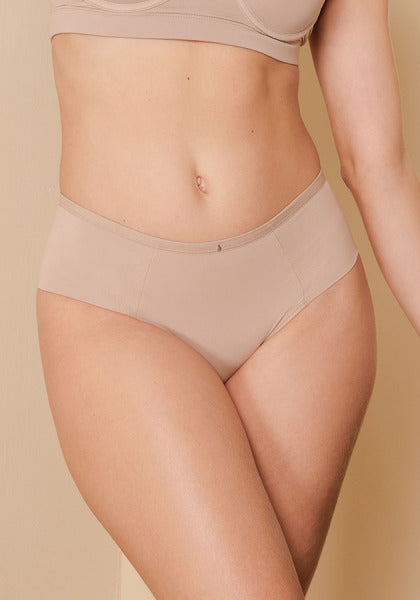 Calcinha Laterais Largas e Duplas Linge De Jour